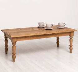 Casa Padrino Tavolino da salotto stile country con piano in rovere, 90 x 65 x 45 cm Casa Padrino Tavolino da salotto stile country con piano in rovere, 90 x 65 x 45 cm