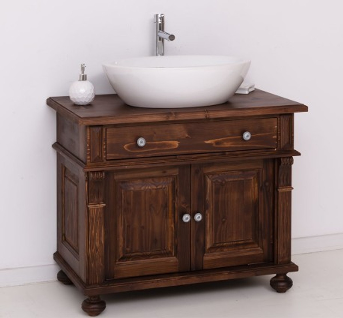 Casa Padrino Meuble-lavabo style campagne, 90 x 51 x 74 cm Casa Padrino Meuble-lavabo style campagne, 90 x 51 x 74 cm