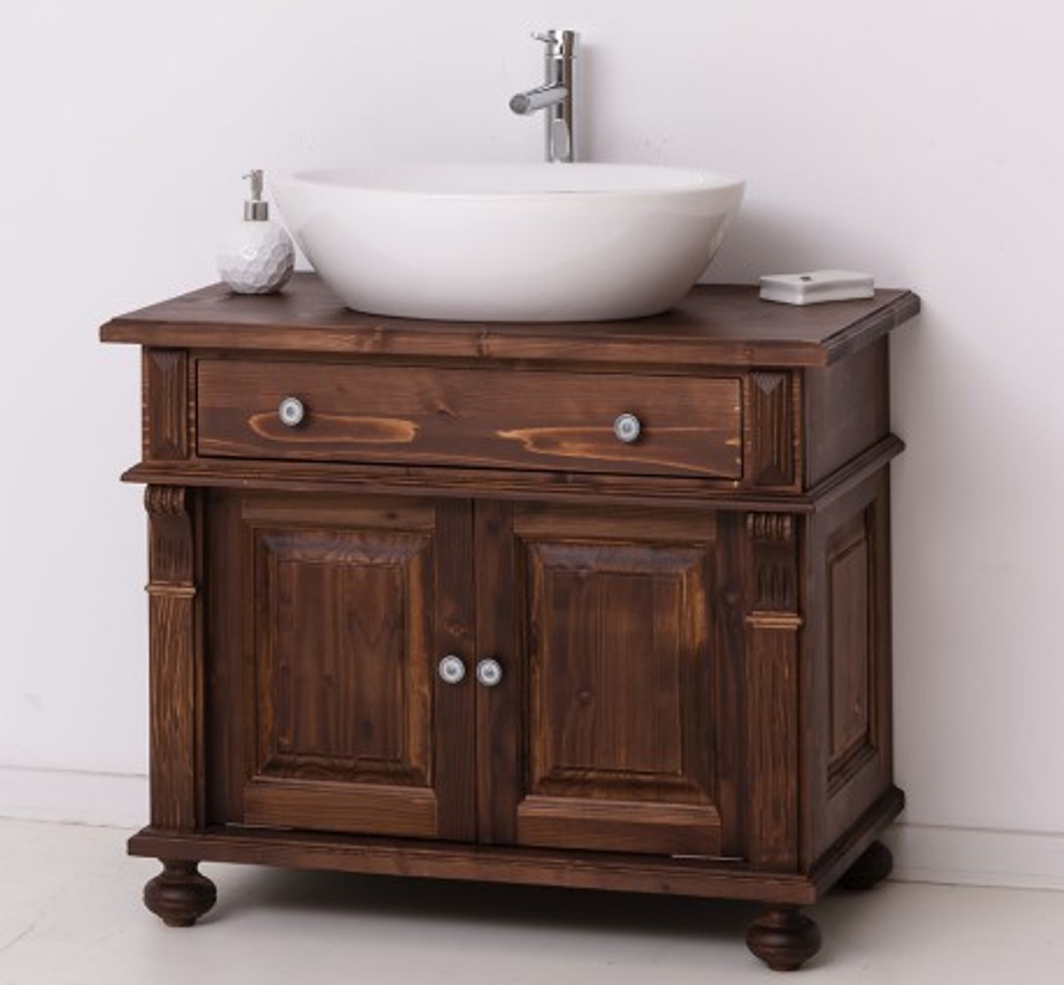 Casa Padrino Meuble-lavabo style campagne, 90 x 51 x 74 cm Casa Padrino Meuble-lavabo style campagne, 90 x 51 x 74 cm