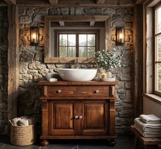 Casa Padrino Meuble-lavabo style campagne, 90 x 51 x 74 cm Casa Padrino Meuble-lavabo style campagne, 90 x 51 x 74 cm