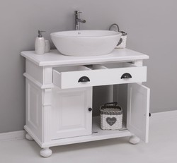 Casa Padrino Meuble-lavabo style campagne, 90 x 51 x 74 cm Casa Padrino Meuble-lavabo style campagne, 90 x 51 x 74 cm