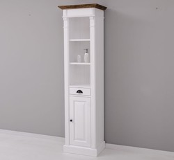 Casa Padrino Mueble de lavabo estilo rústico con 1 puerta y 1 cajón, 55 x 41 x 200 cm Casa Padrino Mueble de lavabo estilo rústico con 1 puerta y 1 cajón, 55 x 41 x 200 cm