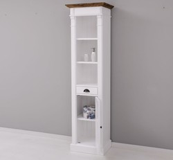 Casa Padrino Mueble de lavabo estilo rústico con 1 puerta y 1 cajón, 55 x 41 x 200 cm Casa Padrino Mueble de lavabo estilo rústico con 1 puerta y 1 cajón, 55 x 41 x 200 cm