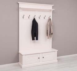 Casa Padrino Portemanteau style campagne avec 2 portes, 140 x 41 x 210 cm Casa Padrino Portemanteau style campagne avec 2 portes, 140 x 41 x 210 cm