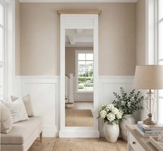 Casa Padrino Specchio stile country, 65 x 8 x 195 cm