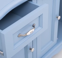 Casa Padrino Mueble de lavabo estilo rústico con 4 puertas y 2 cajones, 140 x 57 x 75 cm Casa Padrino Mueble de lavabo estilo rústico con 4 puertas y 2 cajones, 140 x 57 x 75 cm