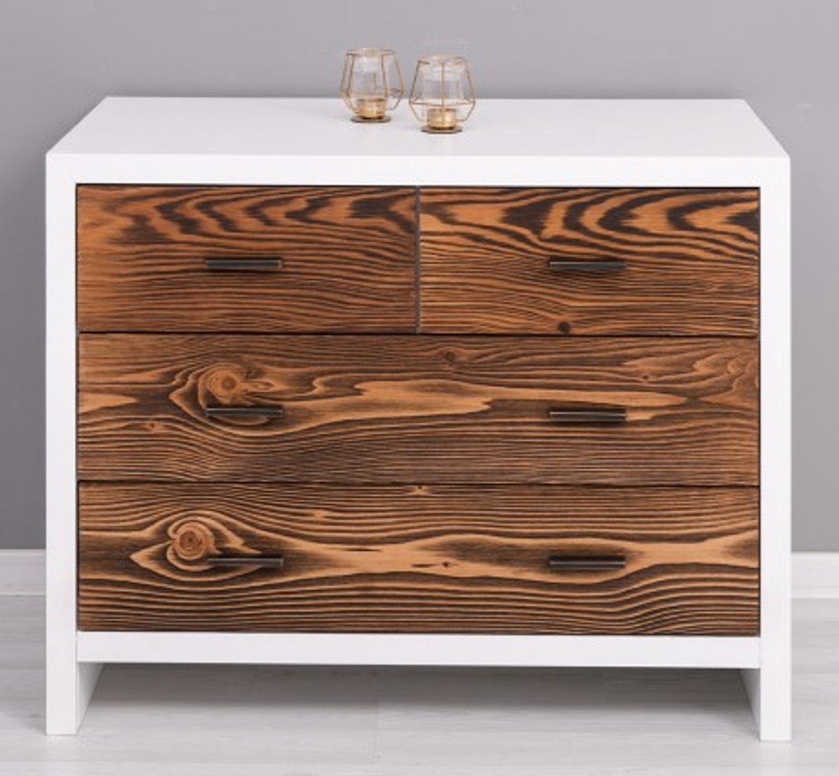 Casa Padrino Commode style campagne avec 4 tiroirs, 100 x 50 x 79 cm Casa Padrino Commode style campagne avec 4 tiroirs, 100 x 50 x 79 cm