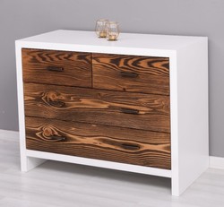 Casa Padrino Commode style campagne avec 4 tiroirs, 100 x 50 x 79 cm Casa Padrino Commode style campagne avec 4 tiroirs, 100 x 50 x 79 cm