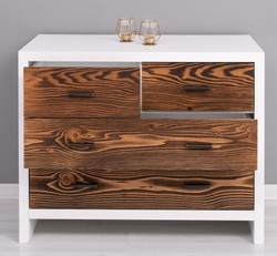 Casa Padrino Commode style campagne avec 4 tiroirs, 100 x 50 x 79 cm Casa Padrino Commode style campagne avec 4 tiroirs, 100 x 50 x 79 cm