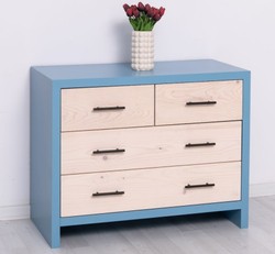 Casa Padrino Commode style campagne avec 4 tiroirs, 100 x 50 x 79 cm Casa Padrino Commode style campagne avec 4 tiroirs, 100 x 50 x 79 cm