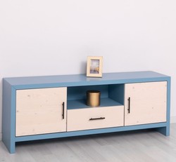 Casa Padrino Mobile TV stile country con 2 ante e 1 cassetto, 160 x 40 x 60 cm Casa Padrino Mobile TV stile country con 2 ante e 1 cassetto, 160 x 40 x 60 cm