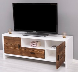 Casa Padrino Mobile TV stile country con 2 ante e 1 cassetto, 160 x 40 x 60 cm Casa Padrino Mobile TV stile country con 2 ante e 1 cassetto, 160 x 40 x 60 cm