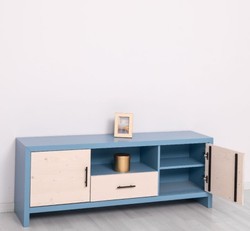 Casa Padrino Mobile TV stile country con 2 ante e 1 cassetto, 160 x 40 x 60 cm Casa Padrino Mobile TV stile country con 2 ante e 1 cassetto, 160 x 40 x 60 cm