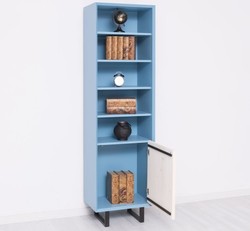 Casa Padrino Armoire à vêtements style campagne avec 1 porte, 57 x 40 x 200 cm