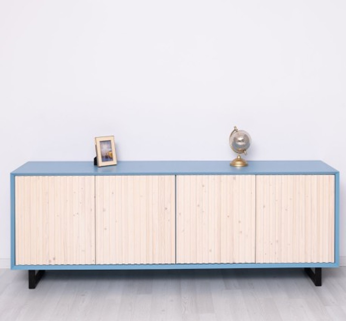 Casa Padrino Cassettiera stile country con 4 ante, 214 x 50 x 78 cm Casa Padrino Cassettiera stile country con 4 ante, 214 x 50 x 78 cm