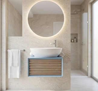 Casa Padrino Meuble-lavabo style campagne avec 1 tiroir, 60 x 50 x 33 cm Casa Padrino Meuble-lavabo style campagne avec 1 tiroir, 60 x 50 x 33 cm
