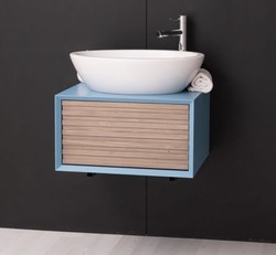 Casa Padrino Waschtisch im Landhausstil mit 1 Schublade, 60 x 50 x 33 cm Casa Padrino Waschtisch im Landhausstil mit 1 Schublade, 60 x 50 x 33 cm