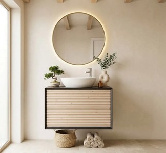 Casa Padrino Meuble-lavabo style campagne avec 2 tiroirs, 90 x 50 x 61 cm Casa Padrino Meuble-lavabo style campagne avec 2 tiroirs, 90 x 50 x 61 cm