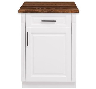 Casa Padrino Mobile da cucina stile country con 1 anta e 1 cassetto, 64 x 60 x 89 cm