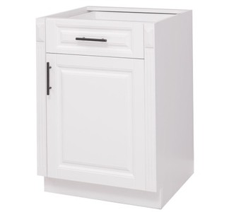 Casa Padrino Mobile da cucina stile country con 1 anta e 1 cassetto, 60 x 58 x 85 cm