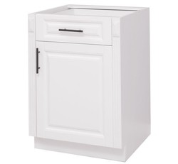 Casa Padrino Mobile da cucina stile country con 1 anta e 1 cassetto, 60 x 58 x 85 cm