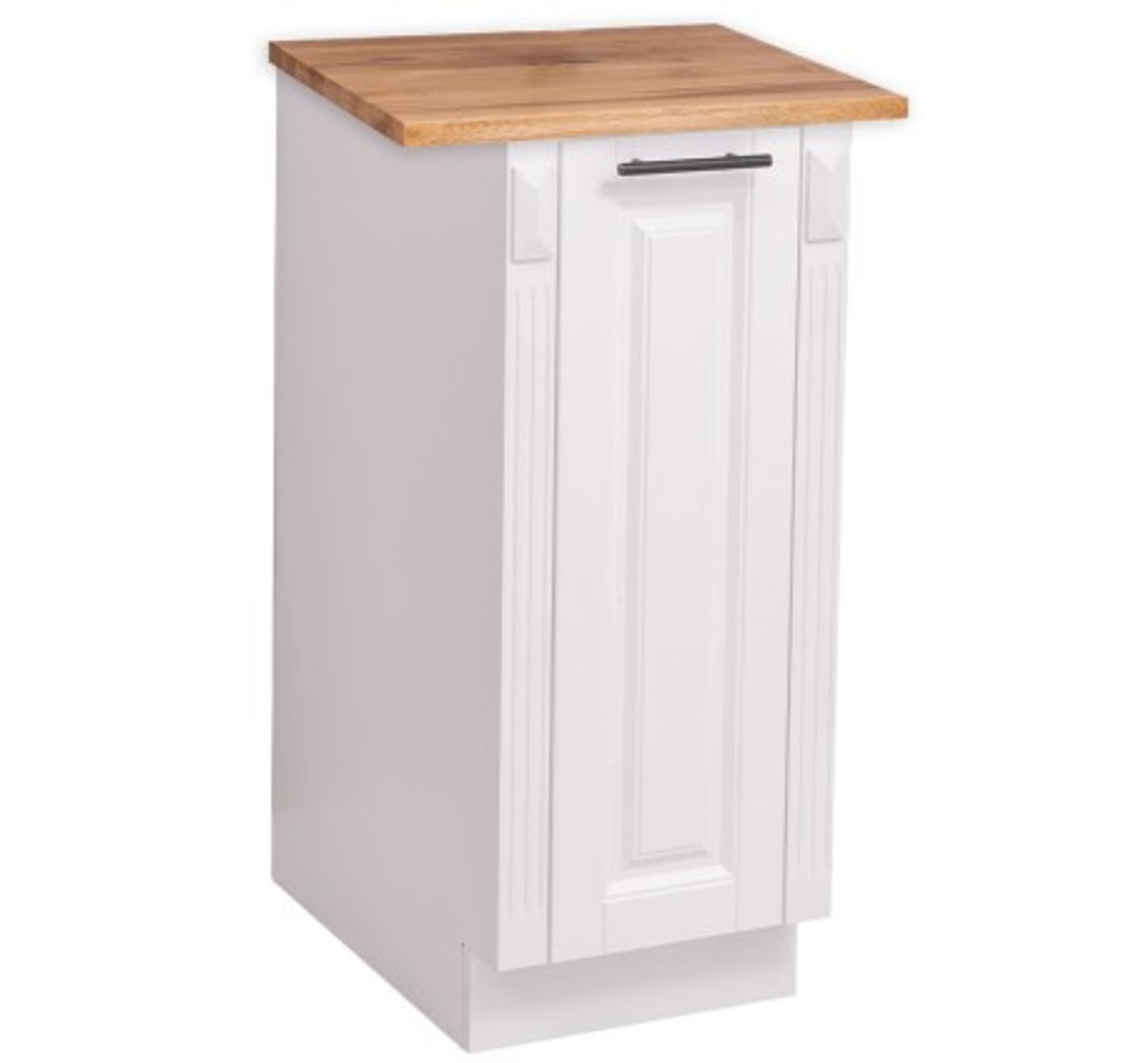 Casa Padrino Küchenschrank im Landhausstil mit Eichenholzplatte, 39 x 60 x 89 cm Casa Padrino Küchenschrank im Landhausstil mit Eichenholzplatte, 39 x 60 x 89 cm