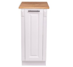 Casa Padrino Küchenschrank im Landhausstil mit Eichenholzplatte, 39 x 60 x 89 cm Casa Padrino Küchenschrank im Landhausstil mit Eichenholzplatte, 39 x 60 x 89 cm