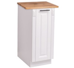 Casa Padrino Küchenschrank im Landhausstil mit Eichenholzplatte, 39 x 60 x 89 cm Casa Padrino Küchenschrank im Landhausstil mit Eichenholzplatte, 39 x 60 x 89 cm