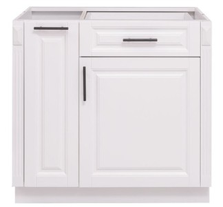 Casa Padrino Mobile da cucina stile country con 1 anta e 1 cassetto, 90 x 58 x 85 cm