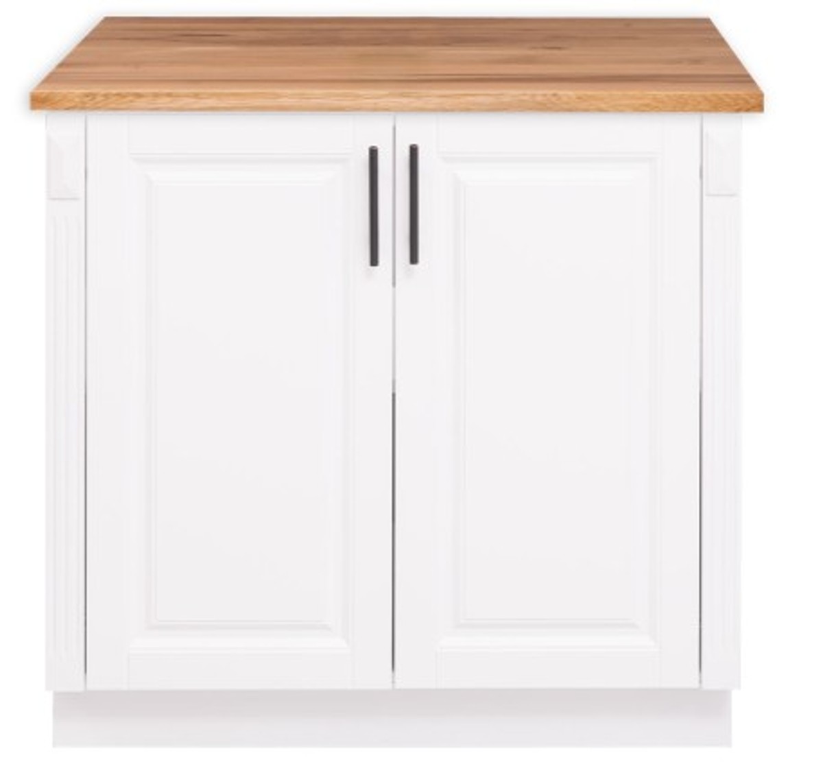 Casa Padrino Meuble de cuisine style campagne avec 2 portes et plateau en chêne, 94 x 60 x 89 cm Casa Padrino Meuble de cuisine style campagne avec 2 portes et plateau en chêne, 94 x 60 x 89 cm