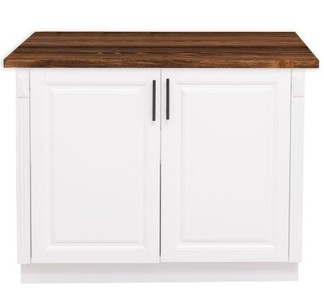 Casa Padrino Mobile da cucina stile country con 2 ante, 114 x 60 x 89 cm