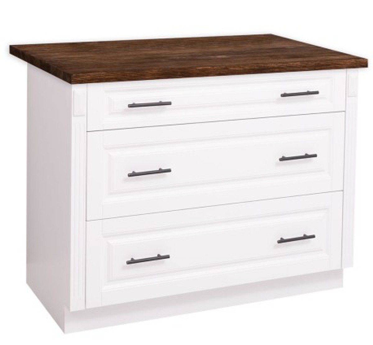 Casa Padrino Mobile da cucina stile country con 3 cassetti, 114 x 60 x 89 cm Casa Padrino Mobile da cucina stile country con 3 cassetti, 114 x 60 x 89 cm