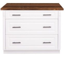 Casa Padrino Mobile da cucina stile country con 3 cassetti, 114 x 60 x 89 cm Casa Padrino Mobile da cucina stile country con 3 cassetti, 114 x 60 x 89 cm