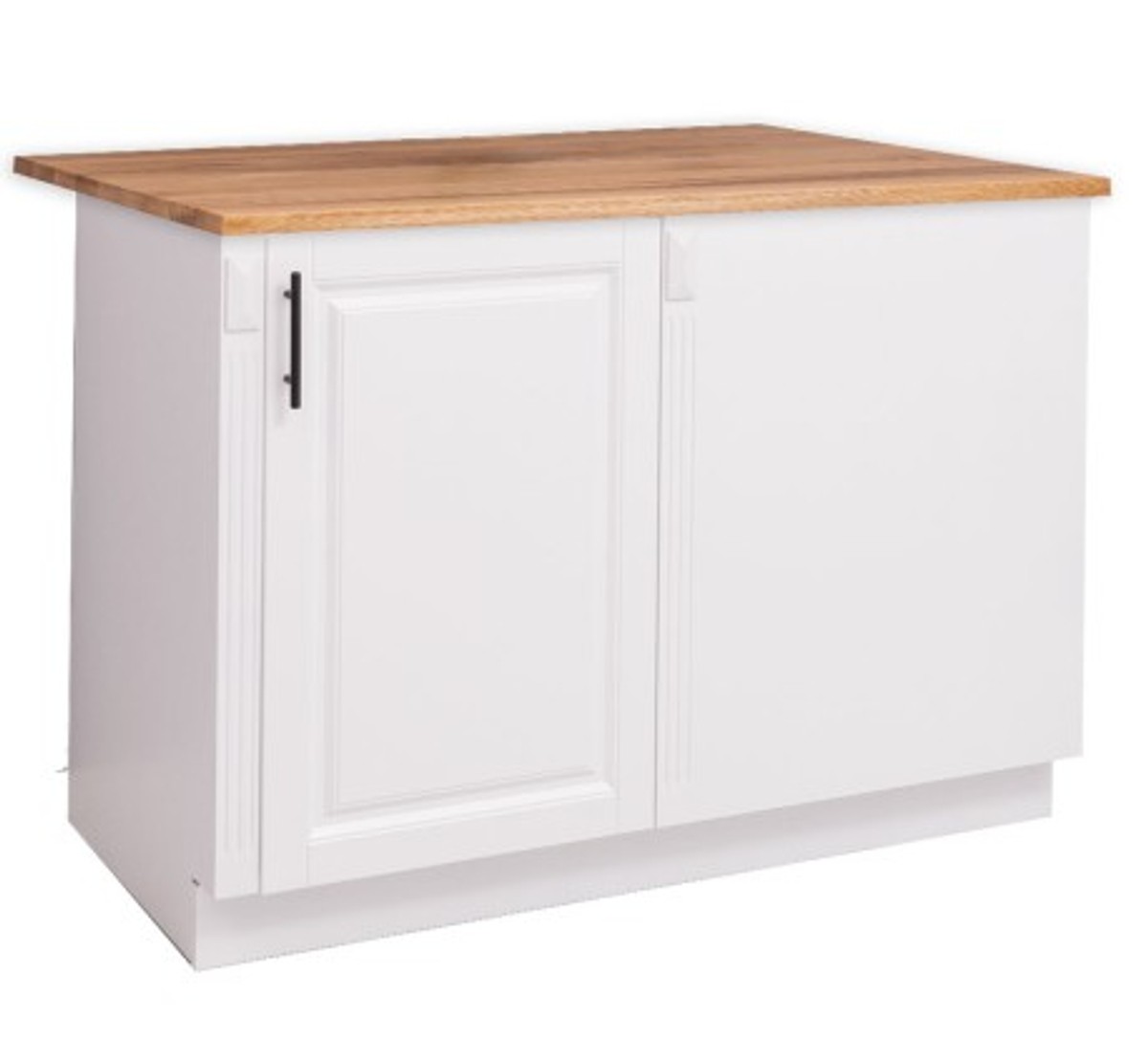 Casa Padrino Küchenschrank im Landhausstil mit 1 Tür und Eichenholzplatte, 120 x 60 x 89 cm Casa Padrino Küchenschrank im Landhausstil mit 1 Tür und Eichenholzplatte, 120 x 60 x 89 cm