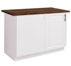 Casa Padrino Küchenschrank im Landhausstil mit 1 Tür, 120 x 60 x 89 cm Casa Padrino Küchenschrank im Landhausstil mit 1 Tür, 120 x 60 x 89 cm