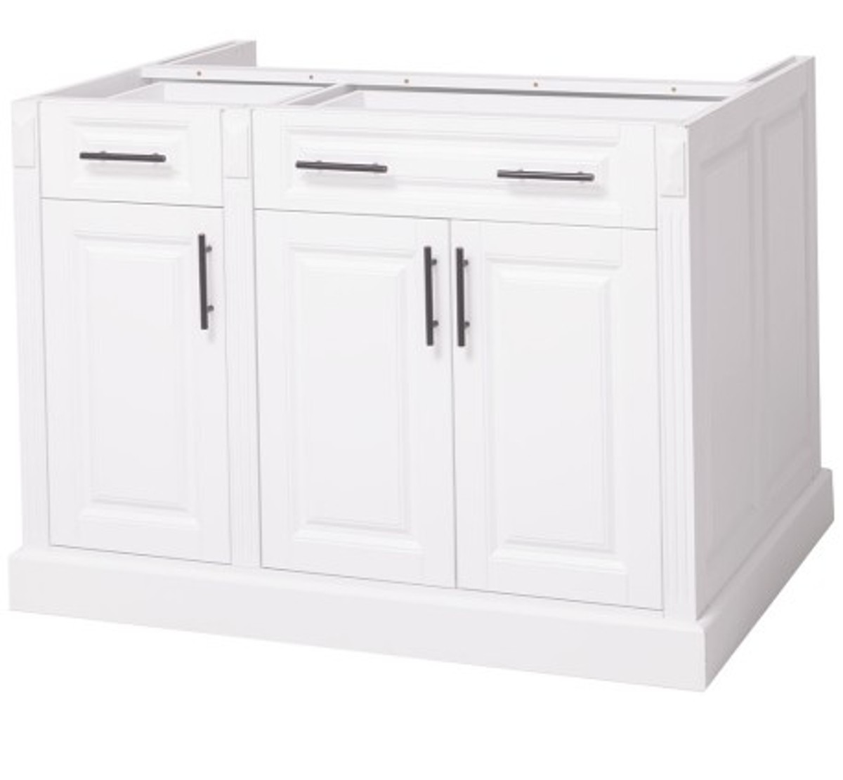 Casa Padrino Mueble de cocina estilo rústico con 3 puertas y 2 cajones, 120 x 92 x 85 cm Casa Padrino Mueble de cocina estilo rústico con 3 puertas y 2 cajones, 120 x 92 x 85 cm