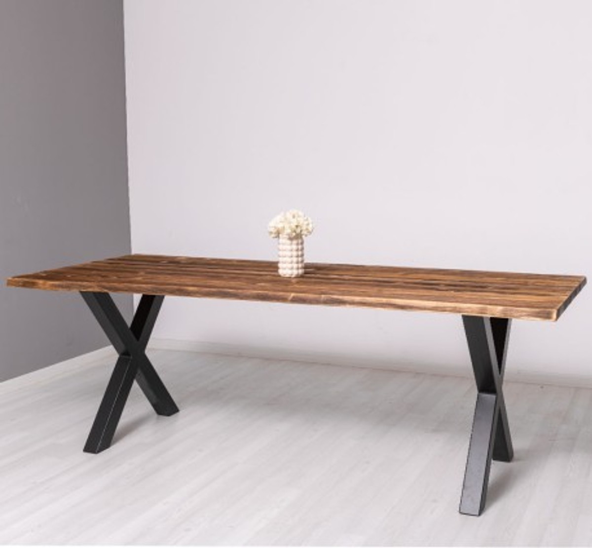 Casa Padrino Tischplatte im Landhausstil, 180 x 100 x 4 cm