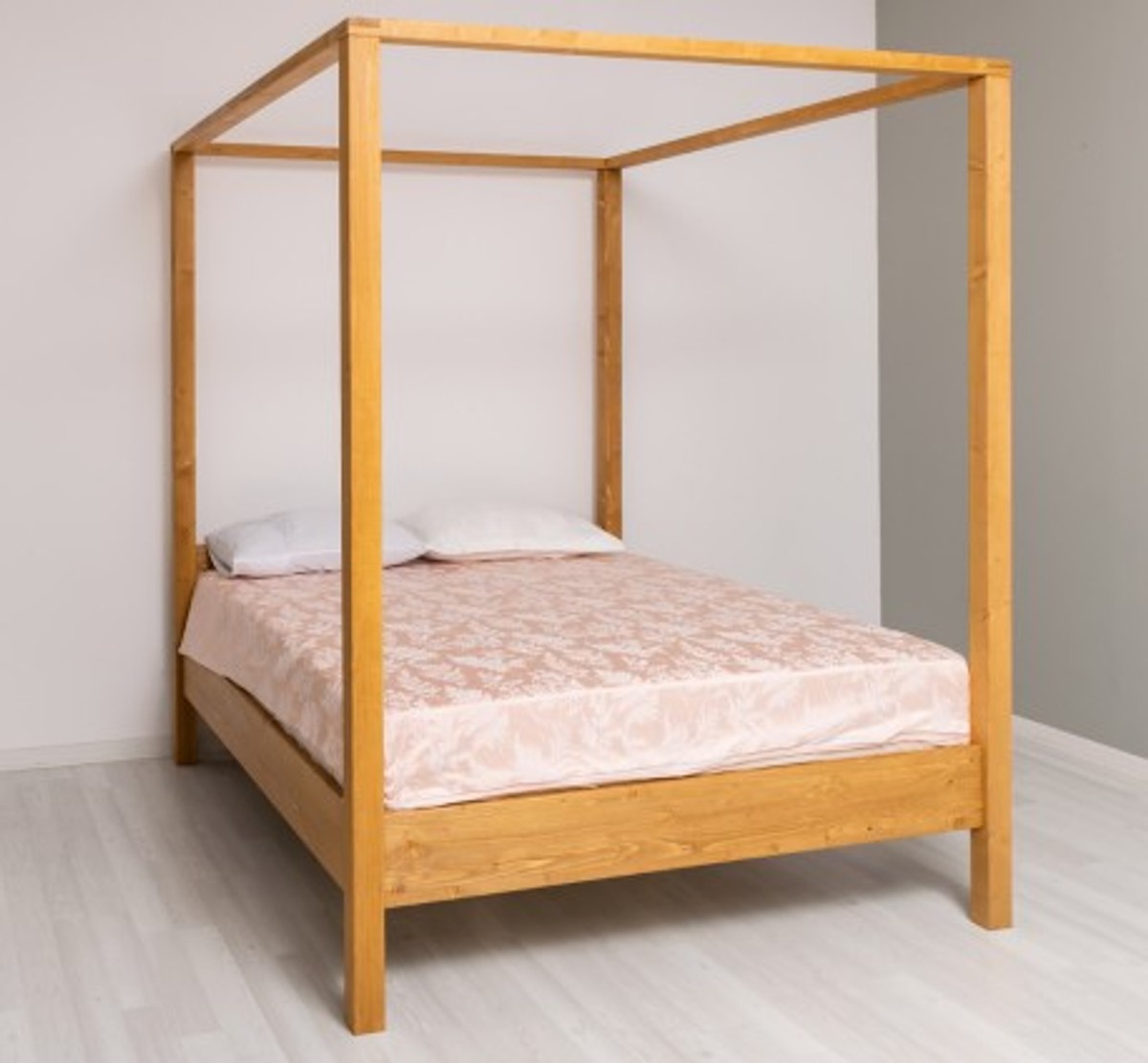 Casa Padrino Bed Country Style, 180 x 200 x 214 cm Casa Padrino Bed Country Style, 180 x 200 x 214 cm