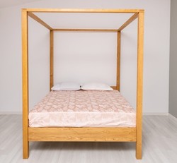 Casa Padrino Bed Country Style, 180 x 200 x 214 cm Casa Padrino Bed Country Style, 180 x 200 x 214 cm