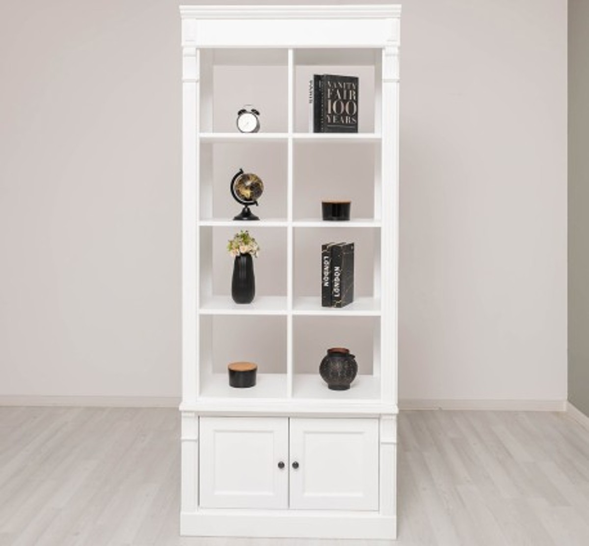 Casa Padrino Librería estilo rústico, 90 x 53 x 220 cm Casa Padrino Librería estilo rústico, 90 x 53 x 220 cm