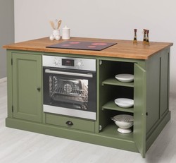 Casa Padrino Kitchen Cabinet Country Style, 160 x 110 x 90 cm Casa Padrino Kitchen Cabinet Country Style, 160 x 110 x 90 cm