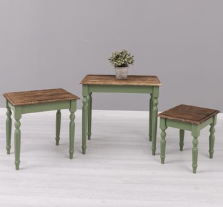 Casa Padrino Möbel Set im Landhausstil, 64 x 40 x 60 cm