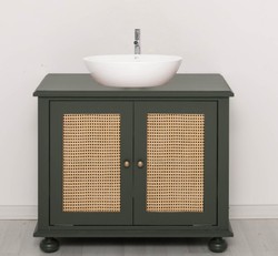 Casa Padrino Mueble de lavabo estilo rústico, 90 x 51 x 75 cm Casa Padrino Mueble de lavabo estilo rústico, 90 x 51 x 75 cm