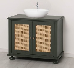 Casa Padrino Mueble de lavabo estilo rústico, 90 x 51 x 75 cm Casa Padrino Mueble de lavabo estilo rústico, 90 x 51 x 75 cm