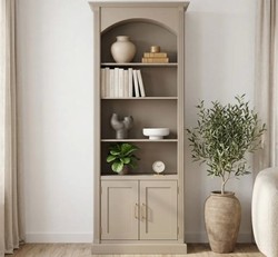 Casa Padrino Librería estilo rústico, 102 x 30 x 250 cm