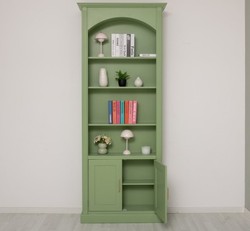 Casa Padrino Librería estilo rústico, 102 x 30 x 250 cm