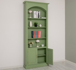 Casa Padrino Librería estilo rústico, 102 x 30 x 250 cm