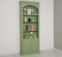 Casa Padrino Librería estilo rústico, 102 x 30 x 250 cm