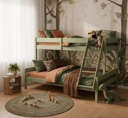 Casa Padrino Bett im Landhausstil, 200 x 140 x 131 cm Casa Padrino Bett im Landhausstil, 200 x 140 x 131 cm