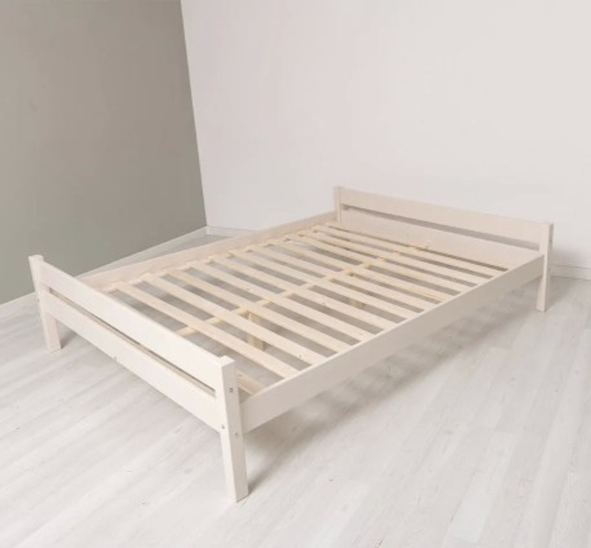 Casa Padrino Cama estilo rústico, 200 x 140 x 50 cm Casa Padrino Cama estilo rústico, 200 x 140 x 50 cm